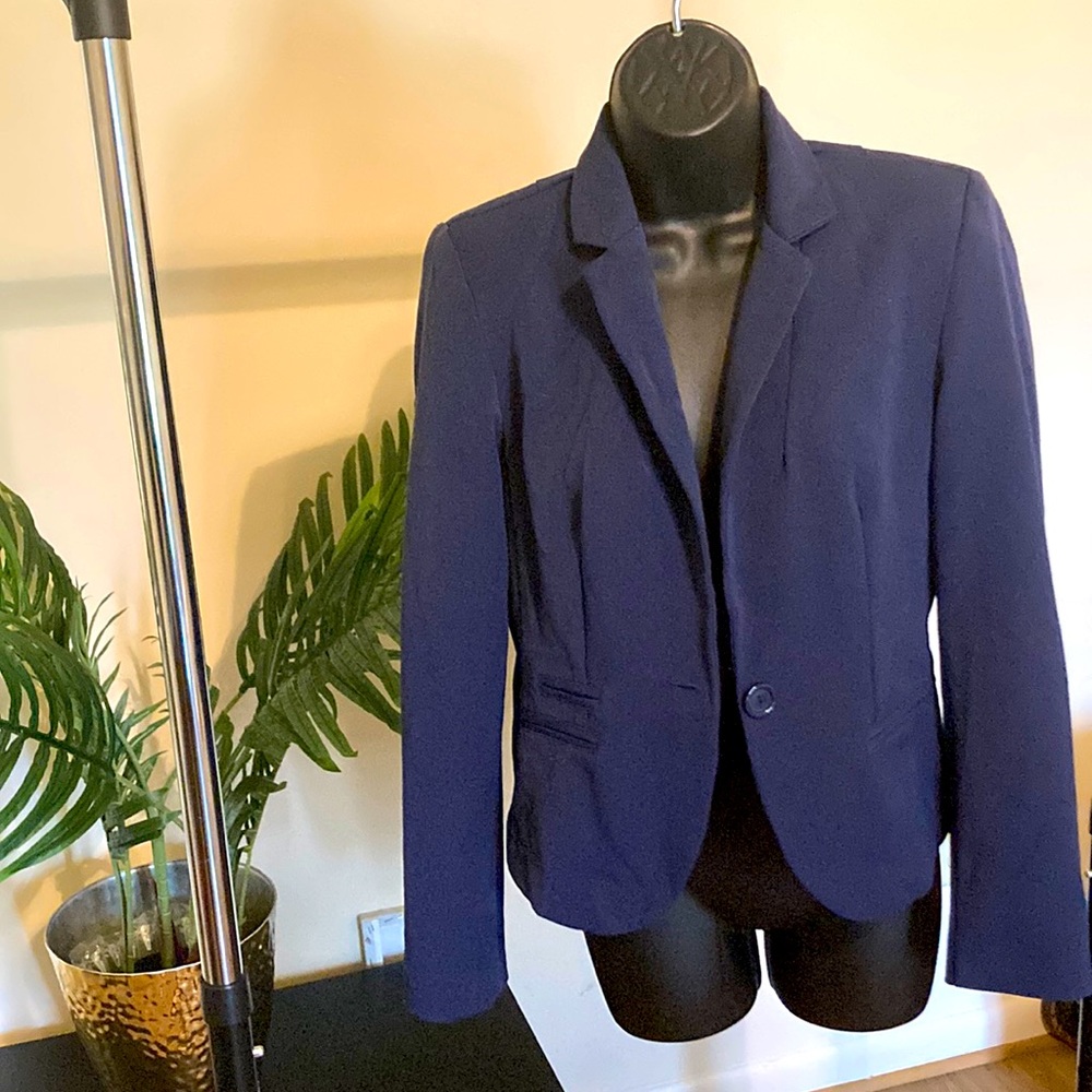 Navy Blue Business Blazer